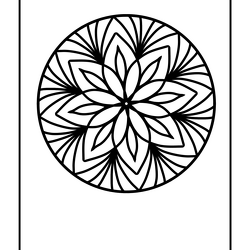 Coloriages Les Rosaces